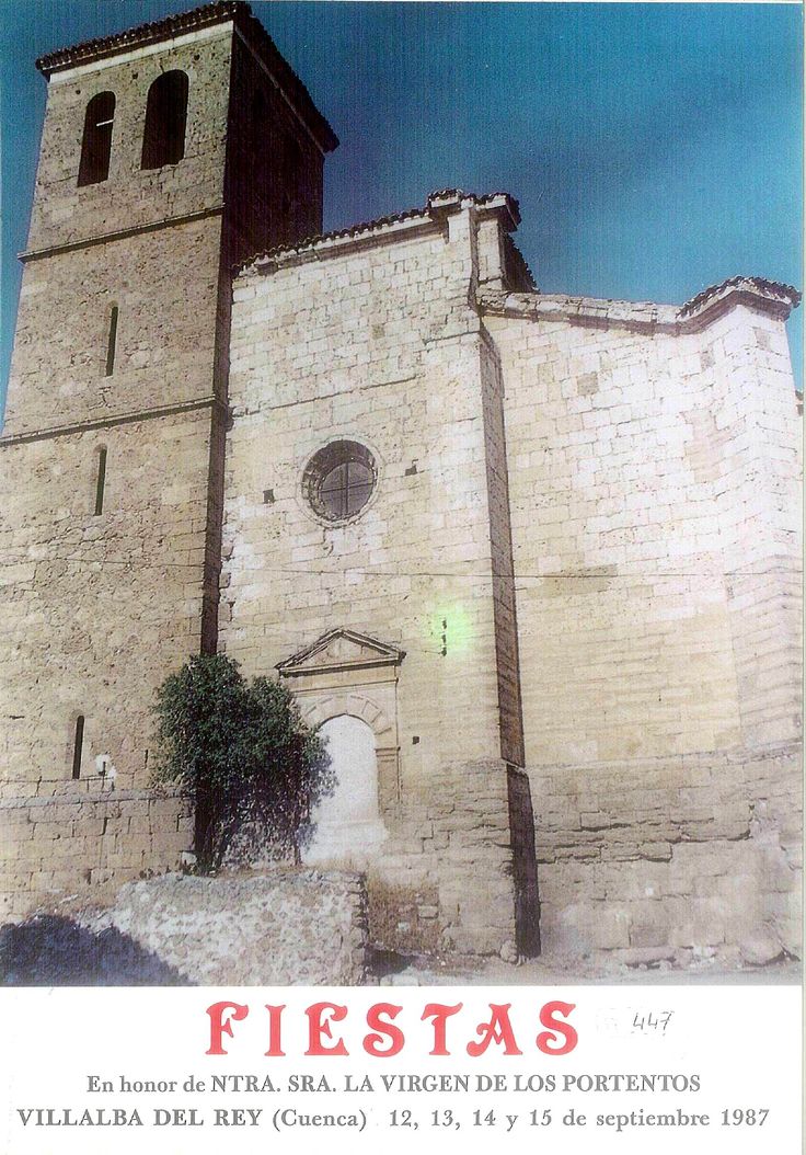Fiestas patronales en honor a Nuestra Señora de los Portentos 1987 Villalba del Rey